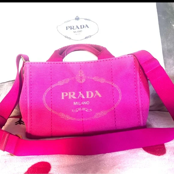 Prada Pink Women's Bag - Picture 1 of 13